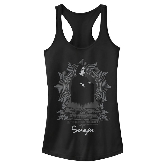 fifth sun Junior's Harry Potter Snape Potions Frame Racerback Tank Top