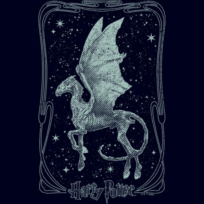 Fifth Sun Junior's Harry Potter Thestral Tarot Card T-Shirt
