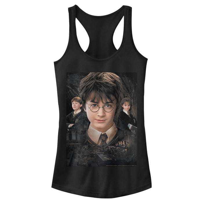 fifth sun Junior's Harry Potter Wizard Best Friends Racerback Tank Top