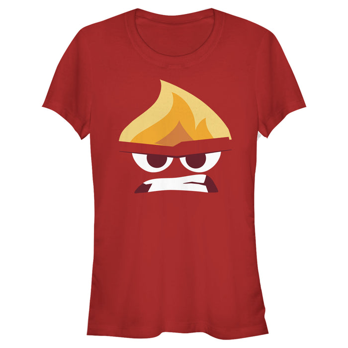 fifth sun Junior's Inside Out Angry Portrait T-Shirt