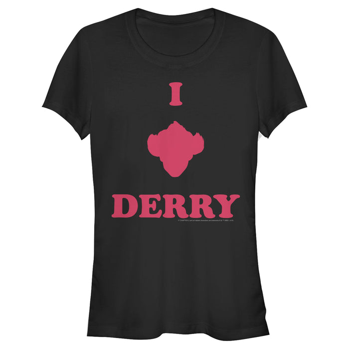 fifth sun Junior's IT Chapter Two Chapter Two Pennywise Loves Derry T-Shirt