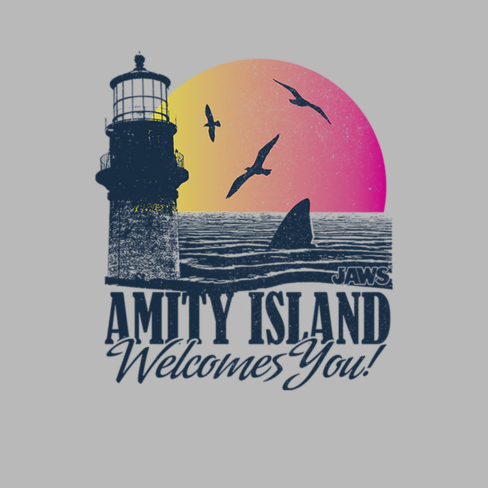 Fifth Sun Junior's Jaws Amity Island Tourist Welcome T-Shirt