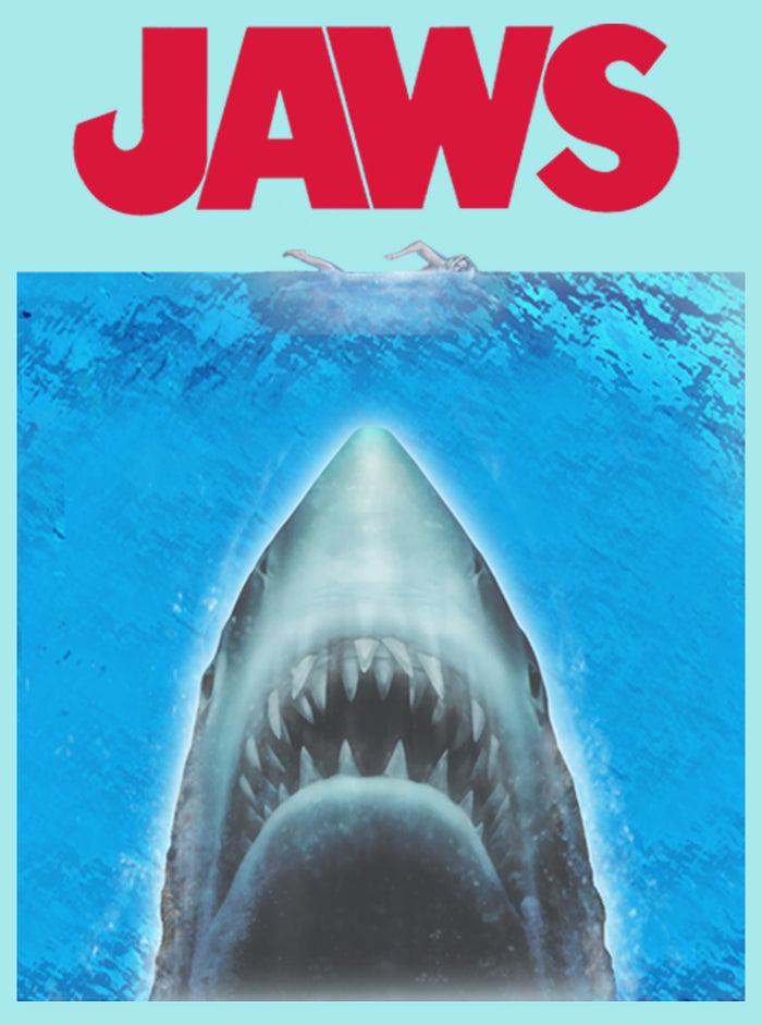 Fifth Sun Junior's Jaws Open Water Poster Racerback Tank Top