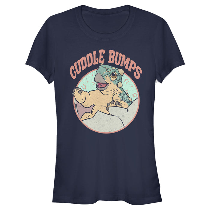 fifth sun Junior's Jurassic World: Camp Cretaceous Cuddle Bumps Circle T-Shirt