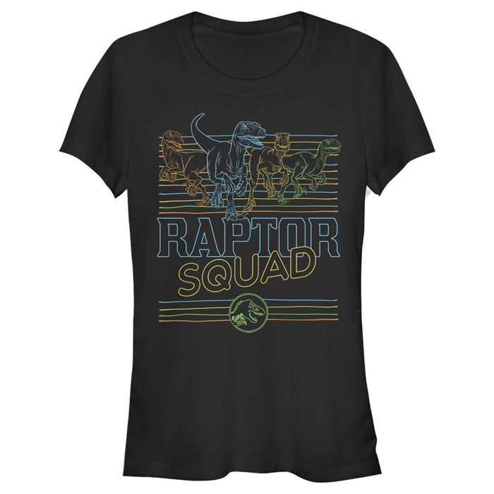 fifth sun Junior's Jurassic World: Camp Cretaceous Retro Raptor Squad T-Shirt