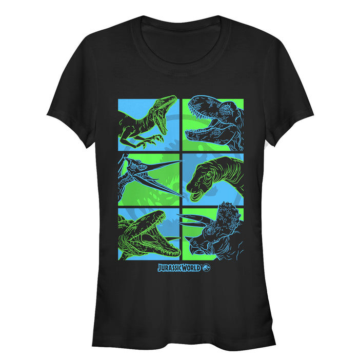 fifth sun Junior's Jurassic World: Fallen Kingdom Dino Bingo T-Shirt