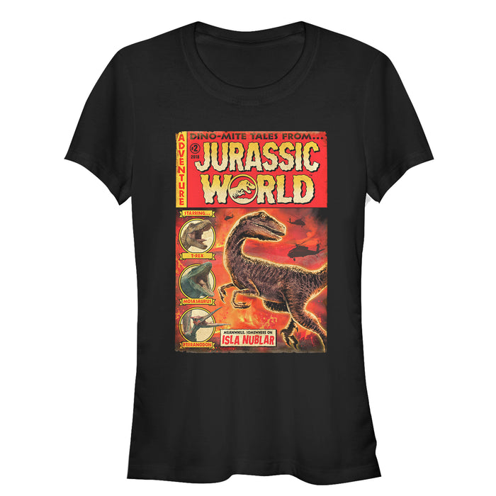 fifth sun Junior's Jurassic World: Fallen Kingdom Dino-Mite Tales T-Shirt