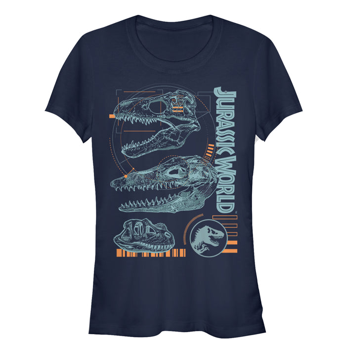 fifth sun Junior's Jurassic World: Fallen Kingdom Fossil Skulls T-Shirt