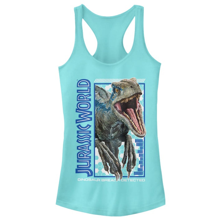 fifth sun Junior's Jurassic World: Fallen Kingdom Raptor Breach Racerback Tank Top
