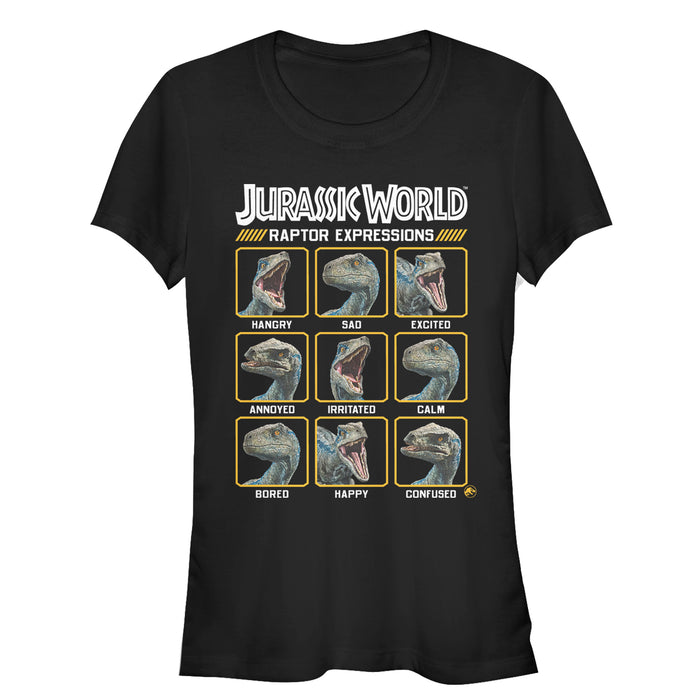 fifth sun Junior's Jurassic World: Fallen Kingdom Raptor Expressions T-Shirt