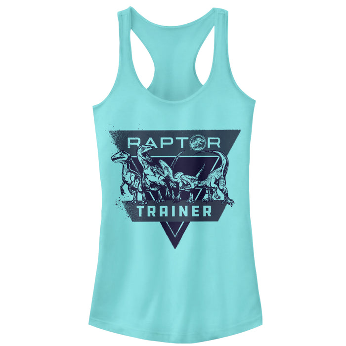 fifth sun Junior's Jurassic World: Fallen Kingdom Raptor Trainer Racerback Tank Top