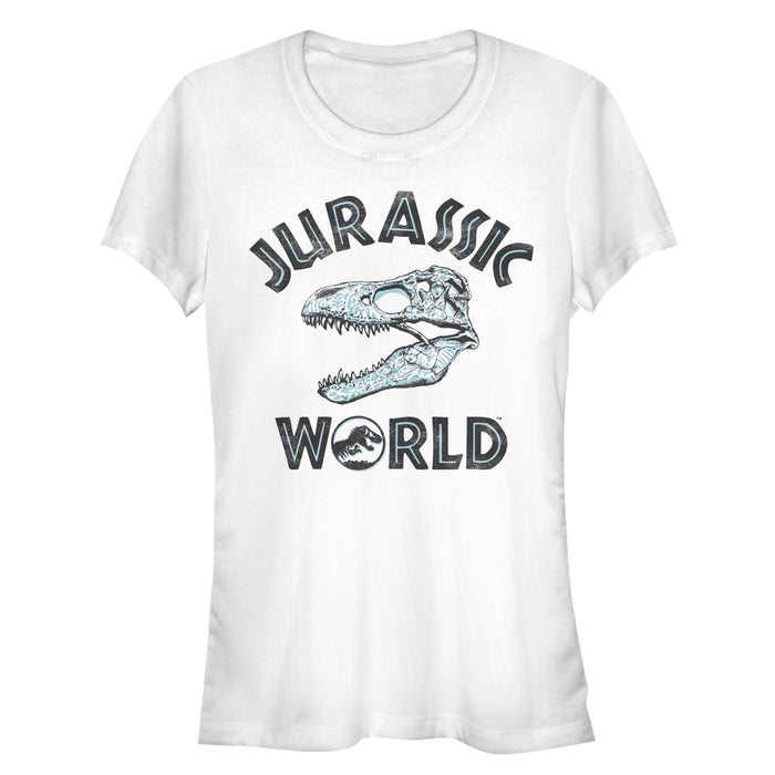 fifth sun Junior's Jurassic World: Fallen Kingdom Skeleton Logo T-Shirt