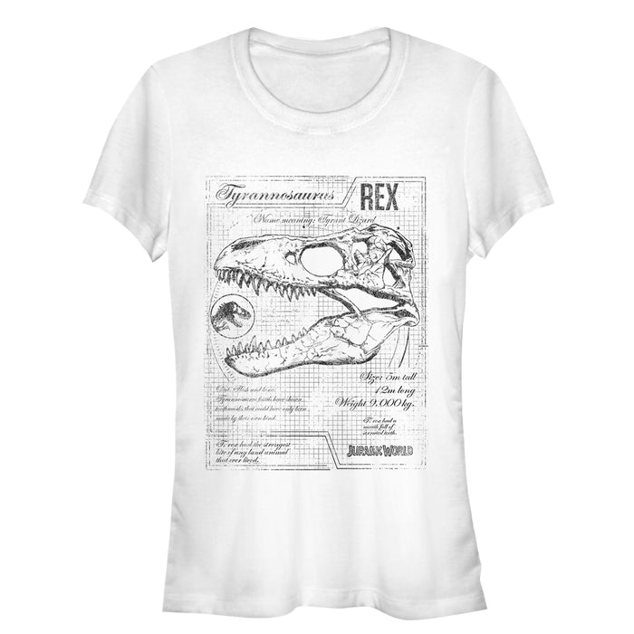 fifth sun Junior's Jurassic World: Fallen Kingdom T. Rex Schematics T-Shirt