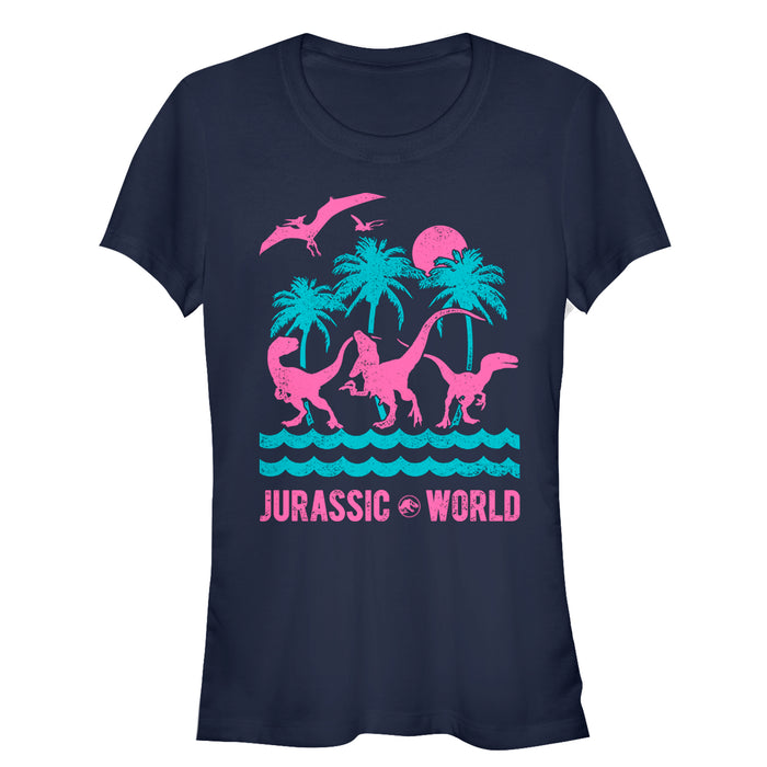 fifth sun Junior's Jurassic World: Fallen Kingdom Tropical Dinosaurs T-Shirt