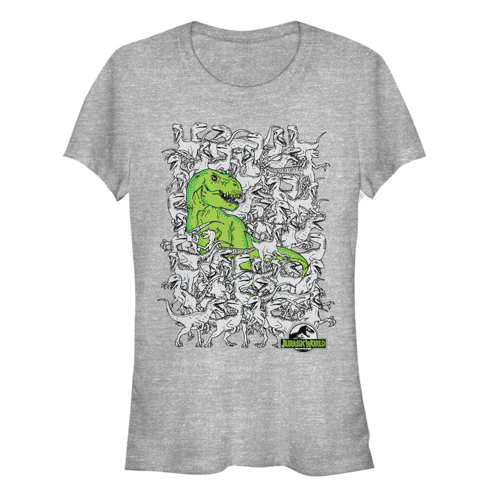 fifth sun Junior's Jurassic World Hidden T. Rex T-Shirt