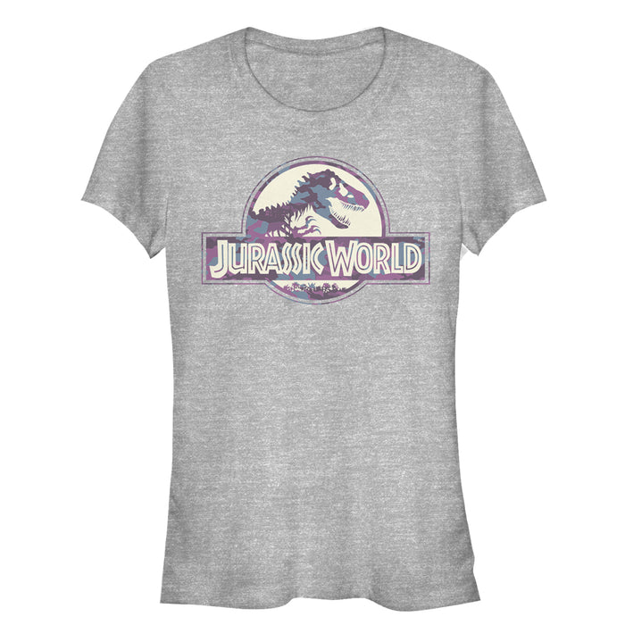 fifth sun Junior's Jurassic World Light Camo Logo T-Shirt