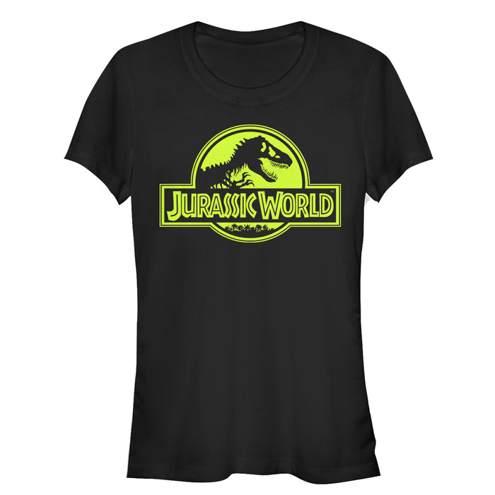 fifth sun Junior's Jurassic World Retro T. Rex Logo T-Shirt