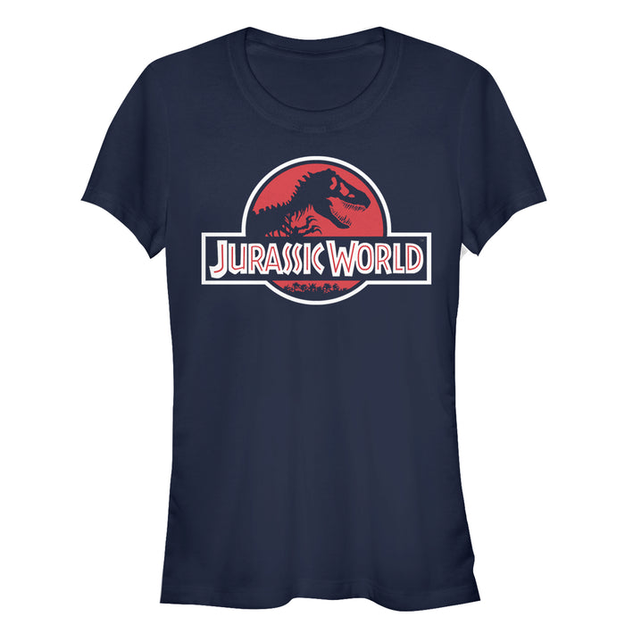 fifth sun Junior's Jurassic World Tyrannosaurus Rex Logo T-Shirt