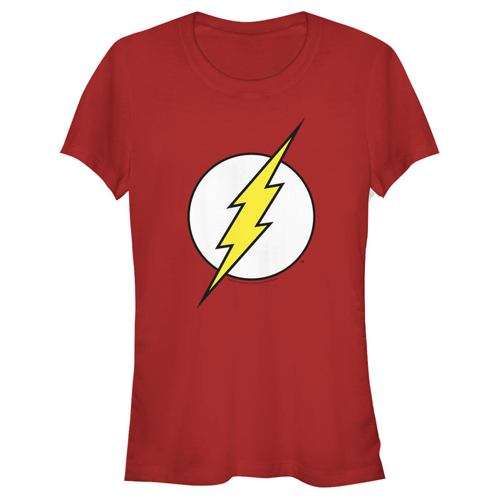 fifth sun Junior's Justice League Flash Classic Logo T-Shirt