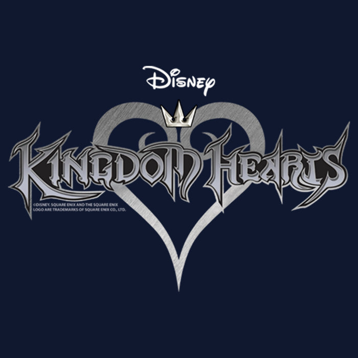 Fifth Sun Junior's Kingdom Hearts 1 Game Logo Cowl Neck Sweatshirt