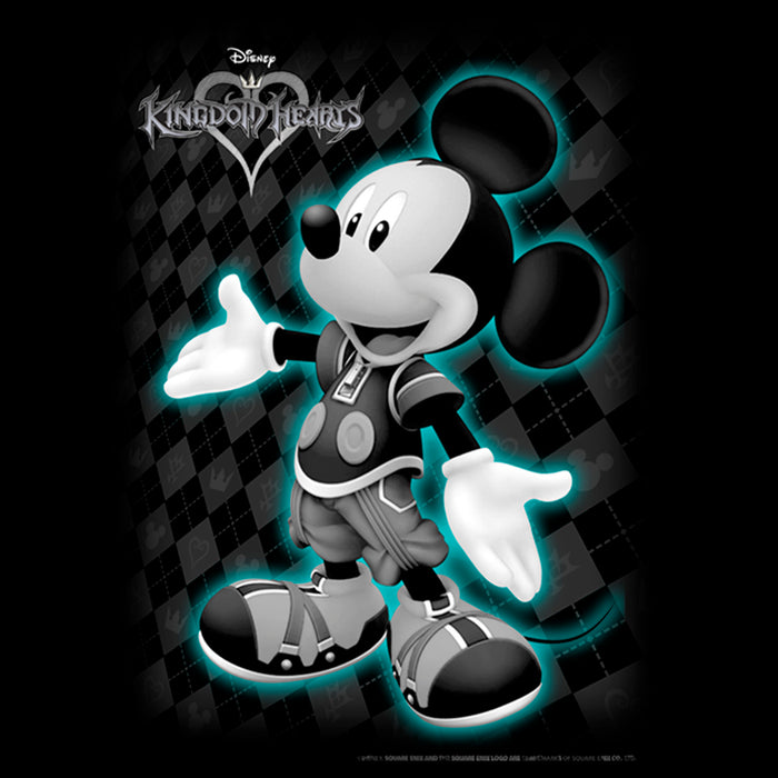 Fifth Sun Junior's Kingdom Hearts 1 King Mickey Cowl Neck Sweatshirt