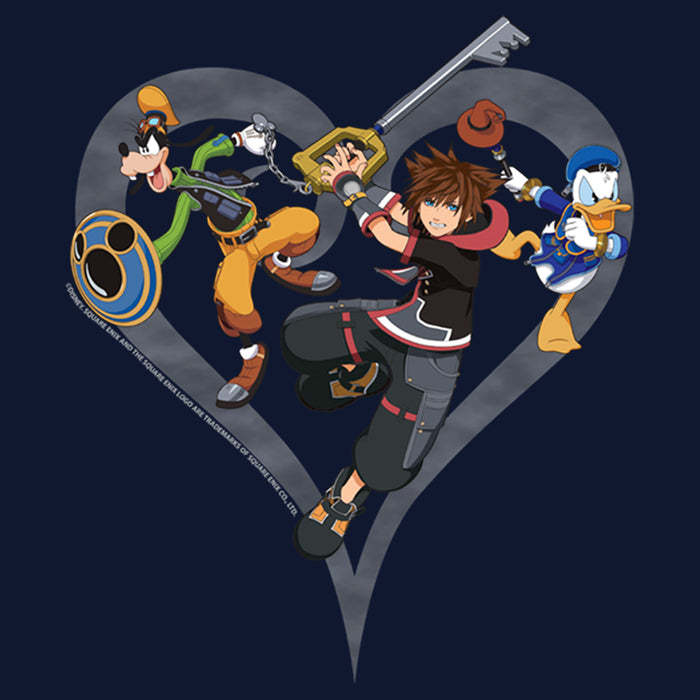 Fifth Sun Junior's Kingdom Hearts 3 Ready To Fight Cowl Neck Sweatshirt
