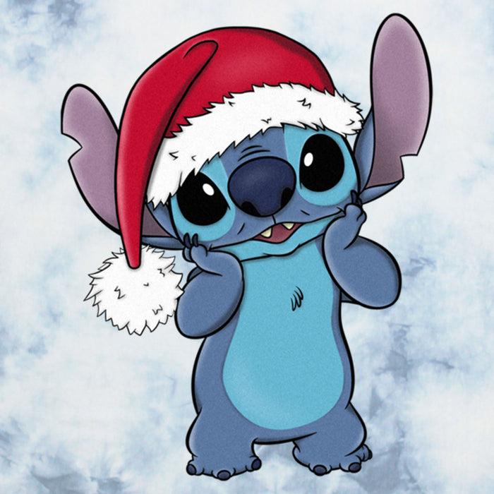 Fifth Sun Junior's Lilo & Stitch Santa Stitch Surprise T-Shirt