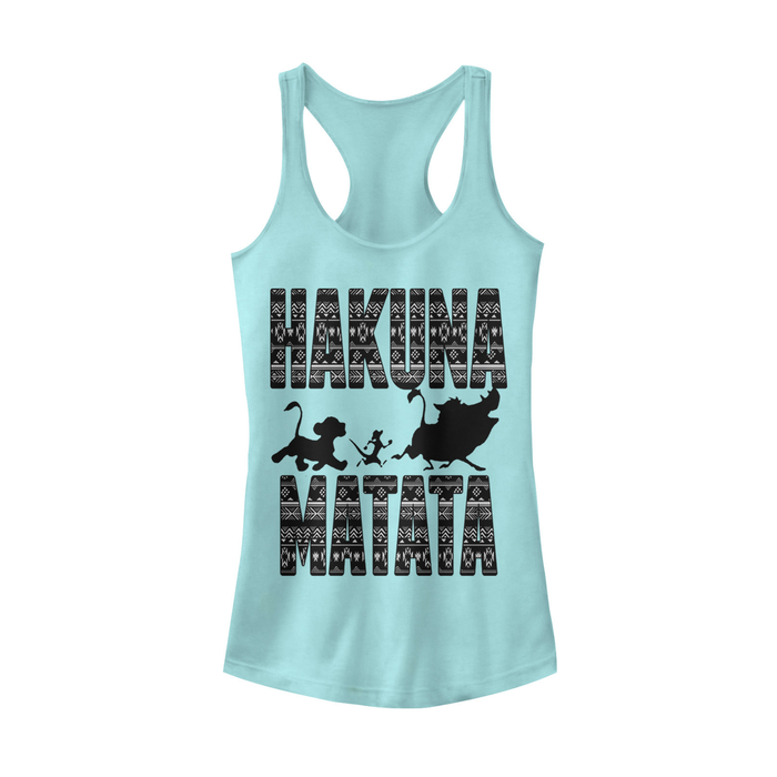 Fifth Sun Junior's Lion King Hakuna Matata Racerback Tank Top