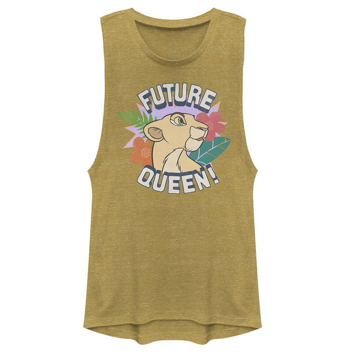 fifth sun Junior's Lion King Nala Future Queen Festival Muscle Tee