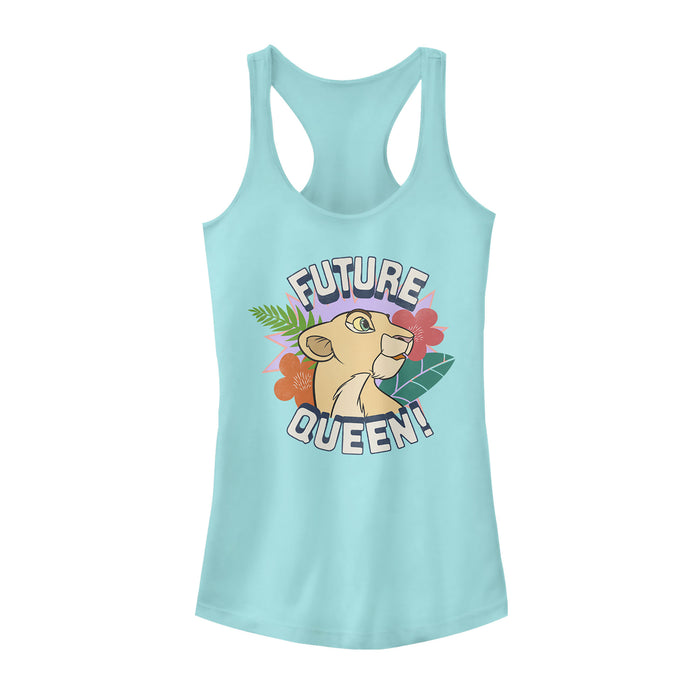 fifth sun Junior's Lion King Nala Future Queen Racerback Tank Top