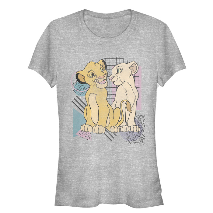fifth sun Junior's Lion King Retro Cub Love T-Shirt