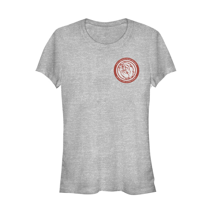 fifth sun Junior's Lion King Run From Past Emblem T-Shirt