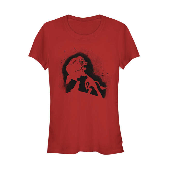 fifth sun Junior's Lion King Simba Spray Graffiti T-Shirt