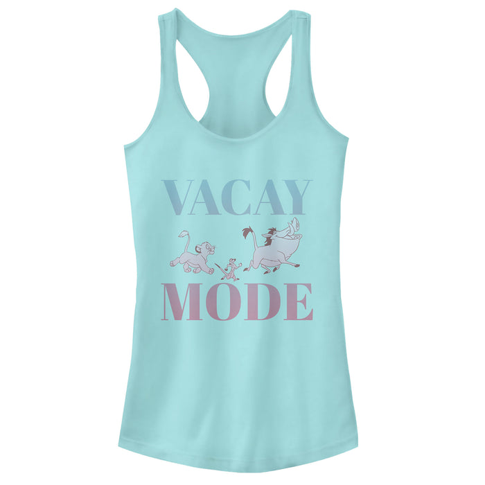 fifth sun Junior's Lion King Vacay Mode Racerback Tank Top