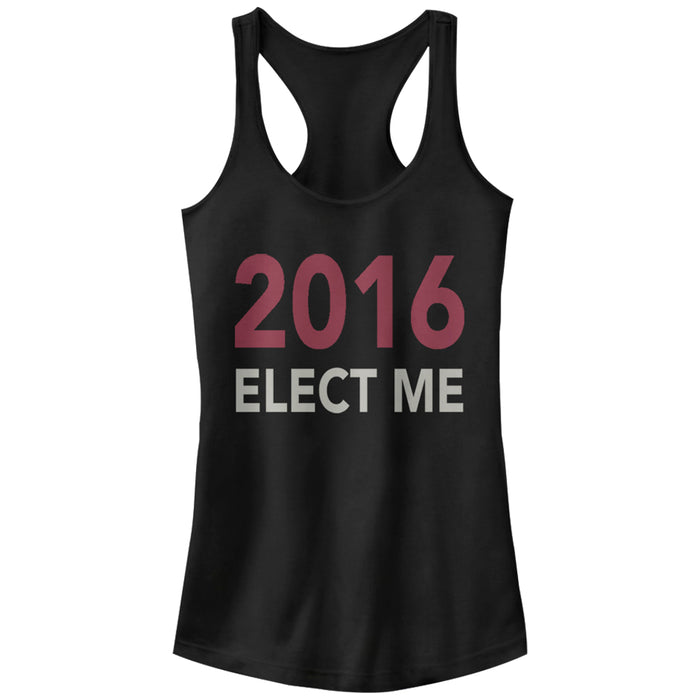 fifth sun Junior's Lost Gods 2016 Elect Me Racerback Tank Top