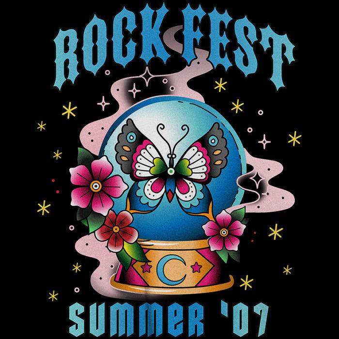 Fifth Sun Junior's Lost Gods Butterfly Rock Fest Summer T-Shirt