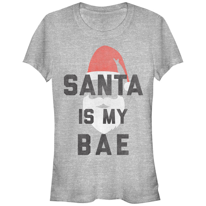 fifth sun Junior's Lost Gods Christmas Santa is my Bae T-Shirt