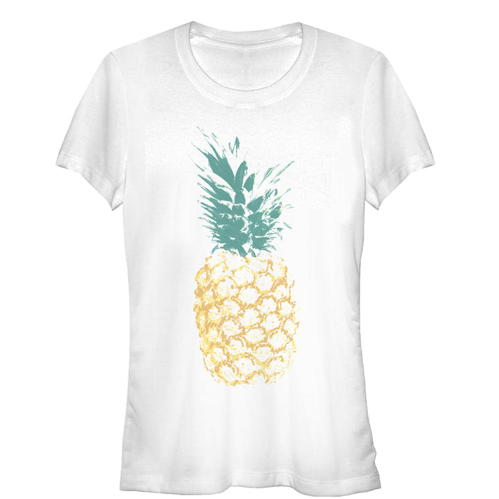 fifth sun Junior's Lost Gods Distressed Pineapple T-Shirt