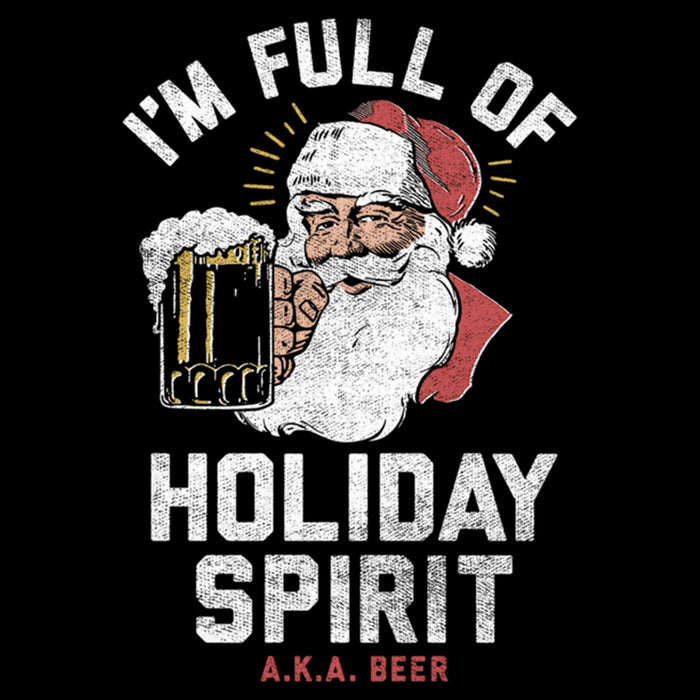 Fifth Sun Junior's Lost Gods Distressed Santa Beer T-Shirt