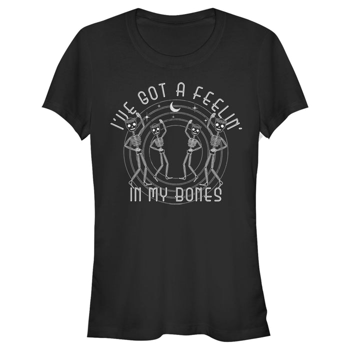 fifth sun Junior's Lost Gods Halloween I've Got a Feelin' in my Bones T-Shirt