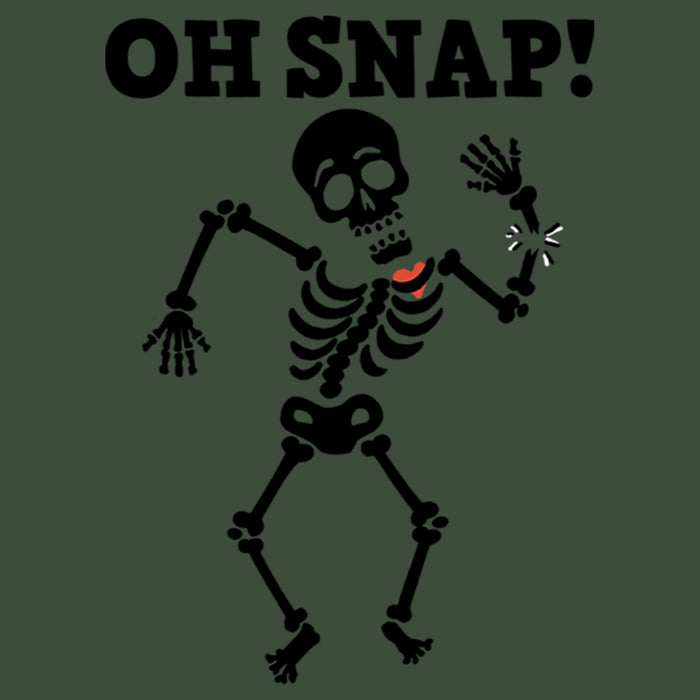 Fifth Sun Junior's Lost Gods Halloween Oh Snap Festival Muscle Tee