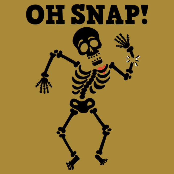 Fifth Sun Junior's Lost Gods Halloween Oh Snap Festival Muscle Tee