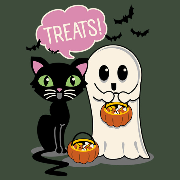 Fifth Sun Junior's Lost Gods Halloween Treat Friends Festival Muscle Tee