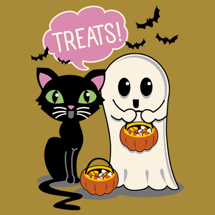Fifth Sun Junior's Lost Gods Halloween Treat Friends Festival Muscle Tee