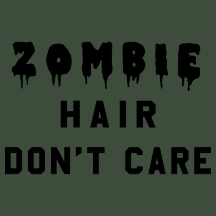 Fifth Sun Junior's Lost Gods Halloween Zombie Hair Don't Care Festival Muscle Tee