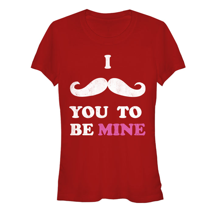 fifth sun Junior's Lost Gods I Mustache You to be Mine T-Shirt