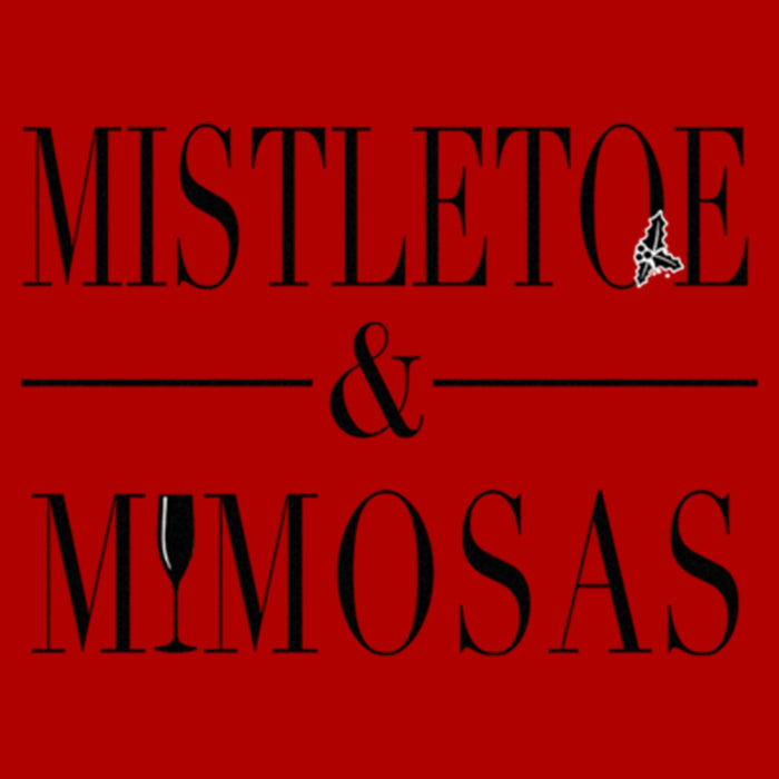 Fifth Sun Junior's Lost Gods Mistletoe And Mimosas T-Shirt
