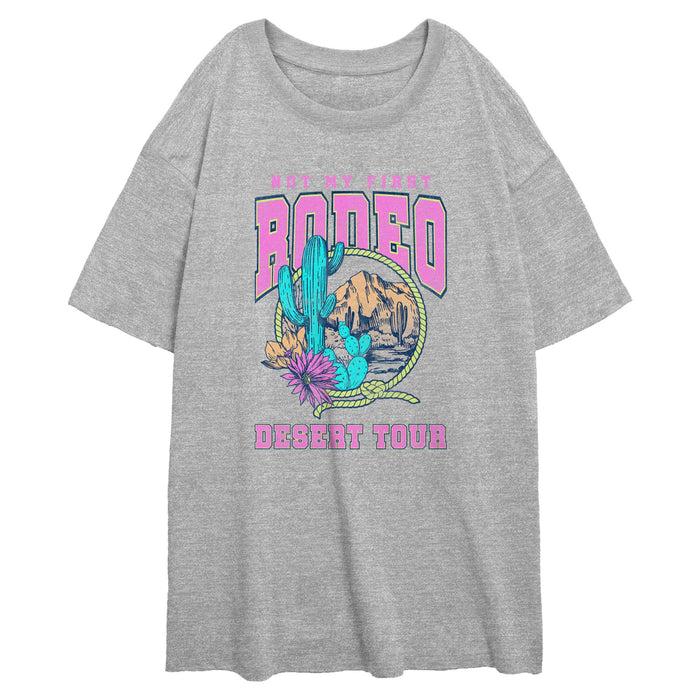 fifth sun Junior's Lost Gods Not My First Rodeo Desert Tour T-Shirt