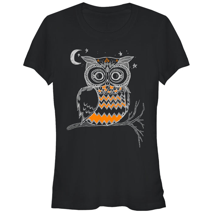 fifth sun Junior's Lost Gods Owl in the Night T-Shirt
