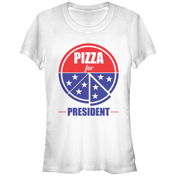 fifth sun Junior's Lost Gods Pizza for President T-Shirt